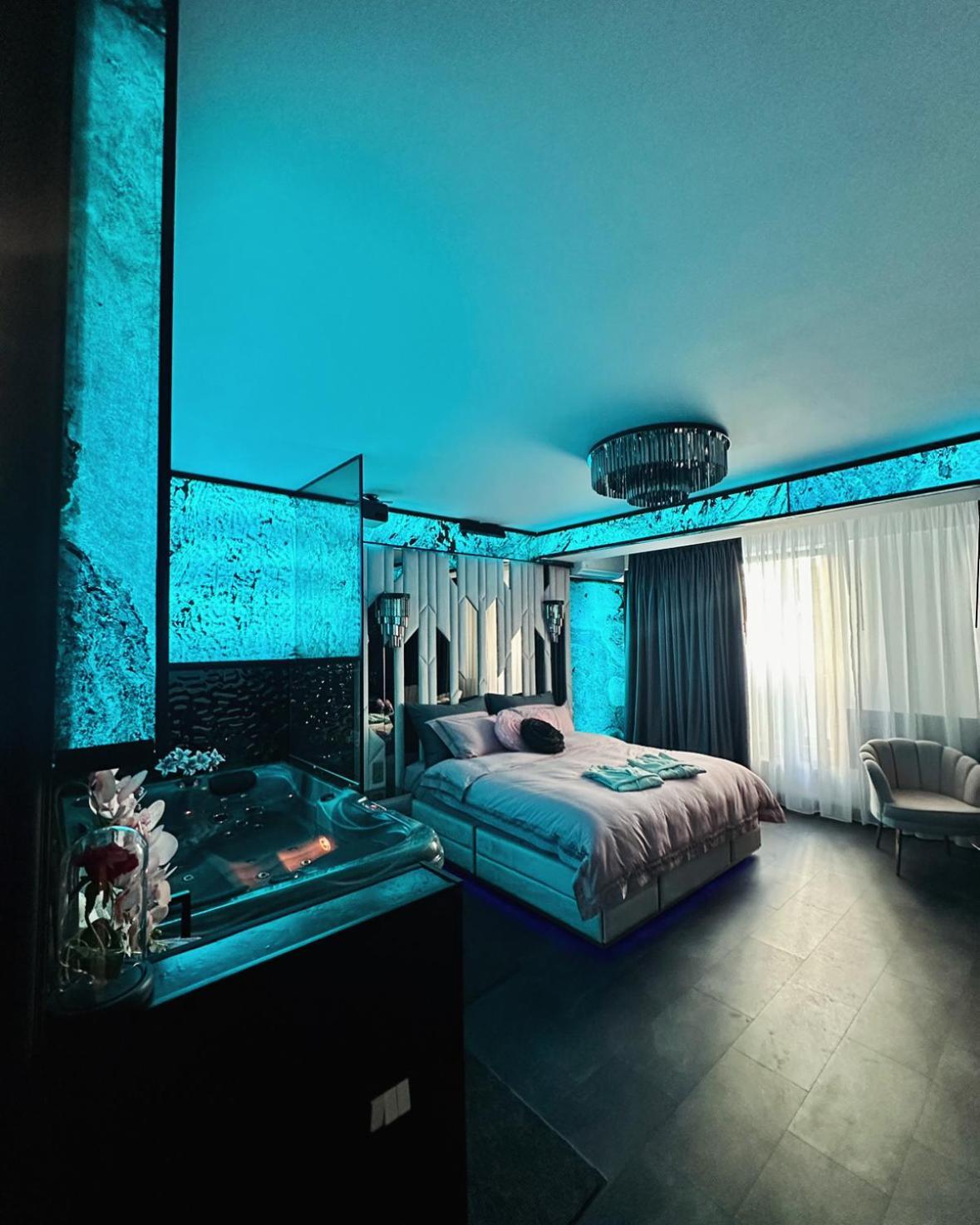 Secret-private Jacuzzi & Cinema Bucuresti Apartment *